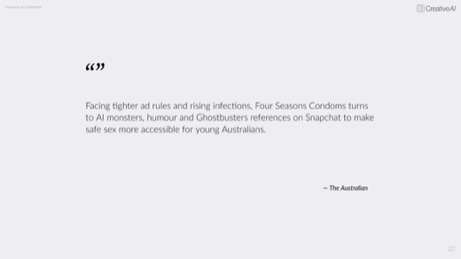 The Australian quote: AI monsters, humour, and Ghostbusters references on Snapchat for safe sex campaign