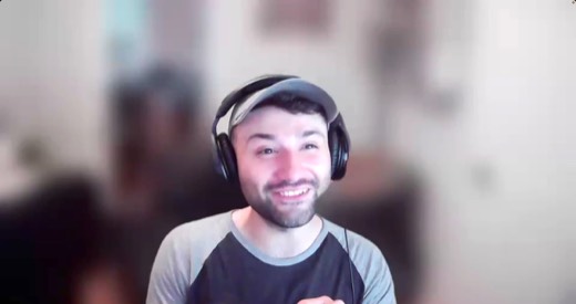 Sebastian Sagastume webcam, smiling