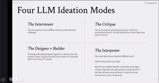 Slide: "You offload the repetitive, tedious tasks... more room for creative work, flow, human collaboration."