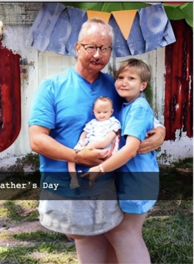 Holidays map: Father's Day tile (generic dad-and-kids stock look).